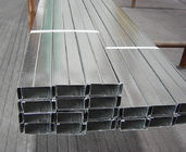 80 GB/JIS-180 g/m2 de Zinc revestido galvanizado acero perfil de sistema de pared de partición