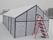 Equipos modulares del invernadero de la afición del policarbonato de 6m m para el cuarto de niños con la puerta deslizante doble