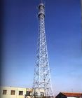 La telecomunicación se eleva, las torres Caliente-inmersión-galvanizadas las torres del enrejado del teléfono celular