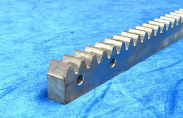 estante y piñón de acero galvanizados, alto estante de engranaje de la ventilación del carril del braguero de 30m m