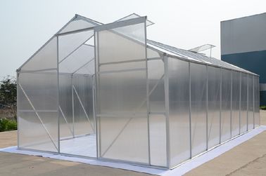 Invernadero de aluminio del jardín de la Alu-Plata de la naturaleza para el tomate/la verdura del hidrocultivo