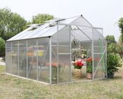 Pequeños invernaderos de la afición de DIY para el tomate/la planta, verde/Brown/blanco del hidrocultivo de la plata
