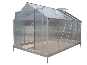 Puerta deslizante doble, equipos impermeables del invernadero de la afición con el marco de aluminio de 1.5m m