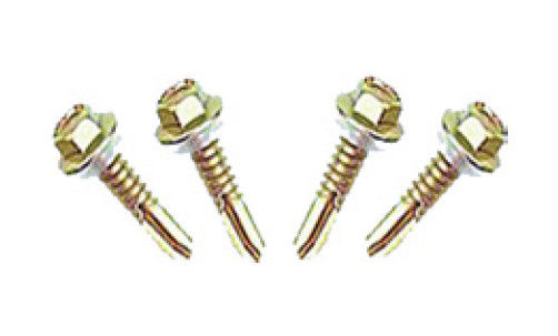 tornillos de metal de acero galvanizados largos de la perforación del uno mismo de 25m m para la placa de acero/el tubo finos