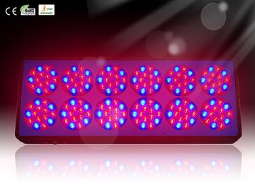 3W LED rojo crecen plantas luz RCAPO12 para invernadero