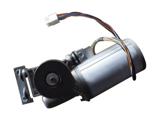 Motor del engranaje de DC para el sistema automático de la puerta, capa anaranjada, 24VDC 65W 4200RPM