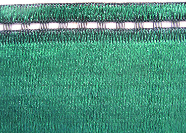 Red material de la cerca del HDPE verde oscuro, red de la sombra del balcón del jardín