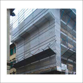 Red blanca del edificio de la seguridad de 75 gramos para el andamio/reducir la contaminación del polvo de la construcción