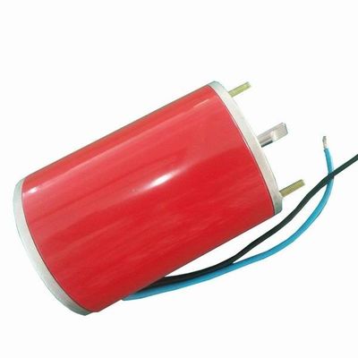 Motor automático de la puerta deslizante de la capa roja de rubíes, CW y CCW, buen funcionamiento de poco ruido de 12VDC 3600RPM