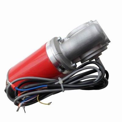 Motor automático negro 24VDC 60W o 100W de la puerta deslizante del imán permanente de la cubierta ninguna velocidad 200RPM de la carga