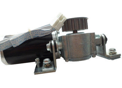 cepillo de 60.5m m menos 1:15 automático del ratio del engranaje de la capa del negro del motor 24VDC de la puerta deslizante de DC