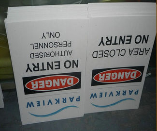 hojas plásticas acanaladas estriadas aduana del polipropileno de 8m m 10m m 12m m
