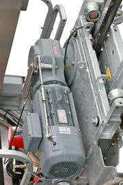 Alzamientos verticales de estante y del piñón del OEM del rojo 2700kg para construir/fábrica