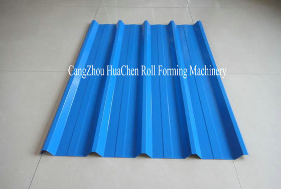 Rollo de acero galvanizado hoja automática del tejado que forma la máquina con 19 rodillos de la fila