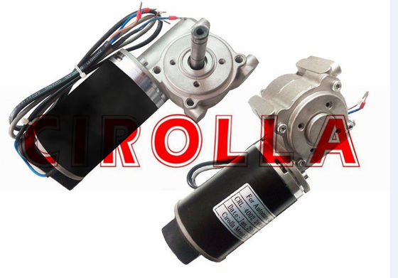 motor de poco ruido del engranaje del cepillo de 60W 24V para la señal auto de la puerta deslizante 1, codificador de Honeywell de 40 pulsos
