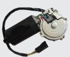 Motor 24VDC del engranaje del imán permanente del cepillo del gusano de DC para el sistema eléctrico de la máquina