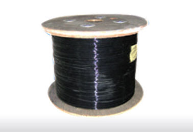 Los sistemas negros del shading del invernadero cubrieron el cable de acero con el recubrimiento plástico afuera