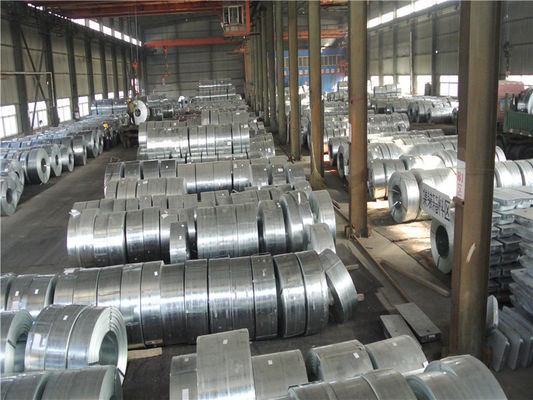 La tubería de acero galvanizada de la inmersión caliente de SGCD DX53D+Z arrolla JIS G3313 para la industria comercial