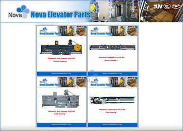 Puerta automática del aterrizaje del motor y de la máquina/del elevador de la puerta del elevador del acero inoxidable NV31-002, 600m m a 2200m m