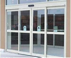 Puertas deslizantes automáticas residenciales anticolisión, puerta auto de la diapositiva del regulador de Digitaces